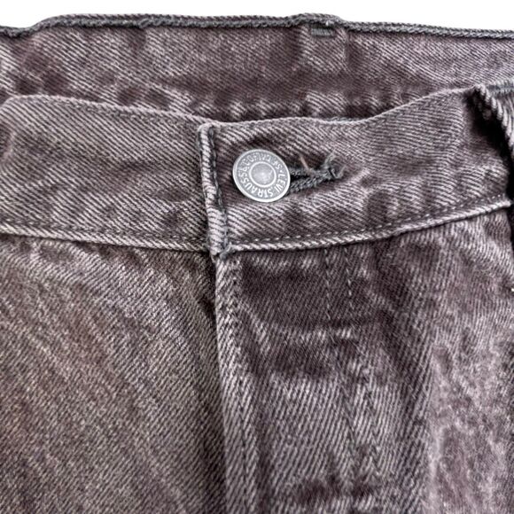 Levis 501 XX Jeans Men 36x30 (38x32 Tag) Button Fly Straight Fit Gray Wash Denim - Picture 4 of 13